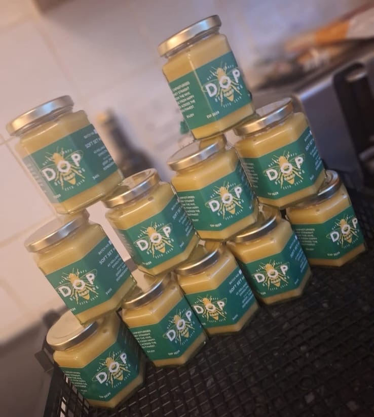 DOP Beekeeping soft-set honey jars